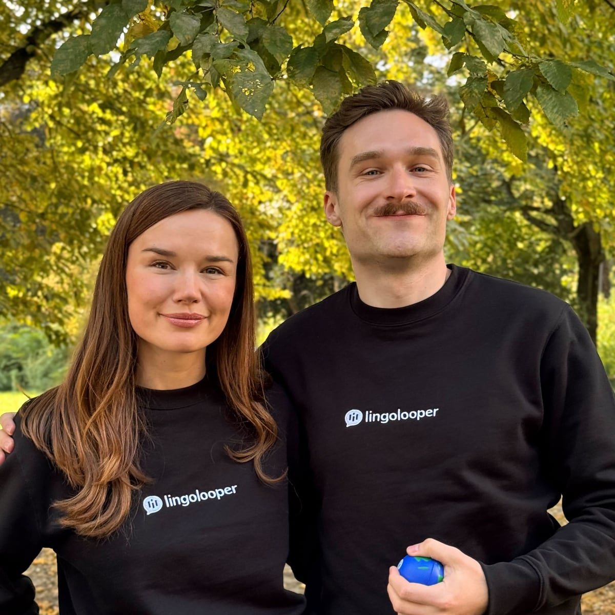 LingoLooper cofounders Danielle Karlsson and Simon Duerr